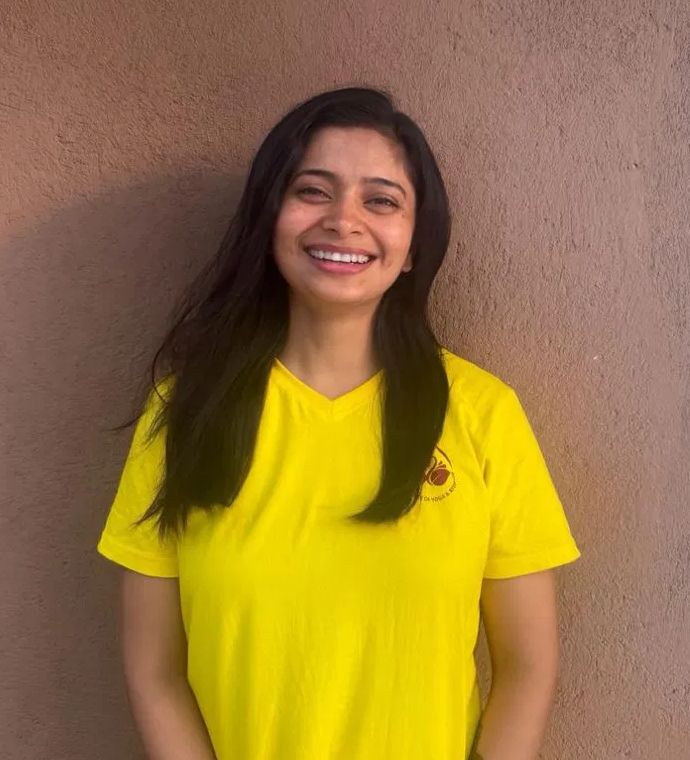 Dipika, yoga instructor